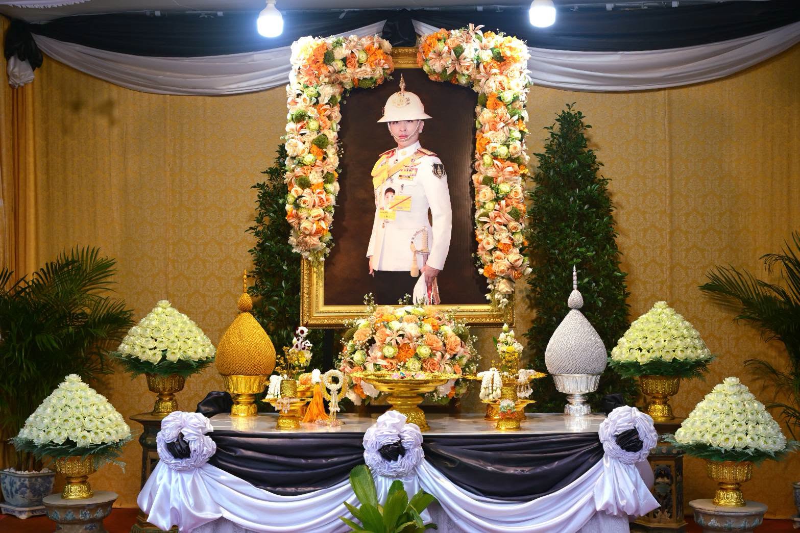 title - ส.ป.ก. ร่วมพิธีวางพวงมาลาถวายสักการะและเป็นเจ้าภาพบำเพ็ญกุศลพระพิธีธรรมสวดพระอภิธรรมพระศพสมเด็จพระเจ้าลูกเธอ เจ้าฟ้าพัชรกิติยาภา นเรนทิราเทพยวดี กรมหลวงราชสาริณีสิริพัชร มหาวัชรราชธิดา